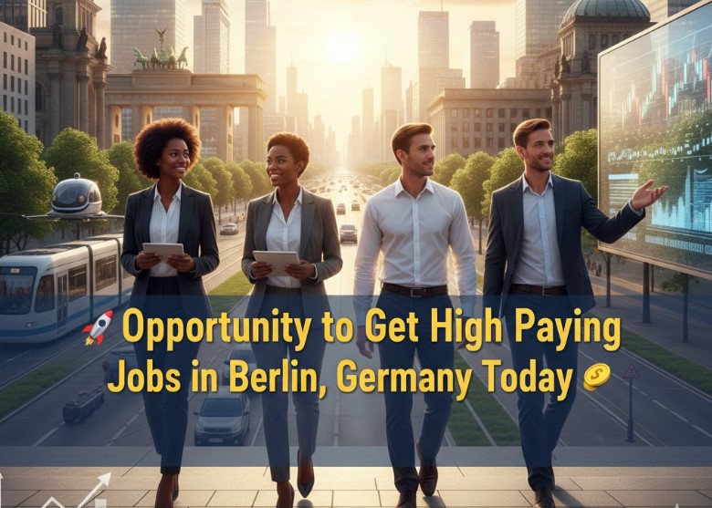 An Opportunity to Get High Paying Jobs in Berlin, Germany Today